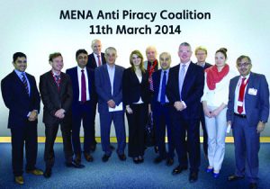 MENA's anti piracy coalition was announced on March 11, 2014. 