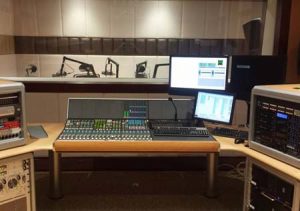 Calrec Omega installed at Kuwait Broadcast Services' Studio 11.