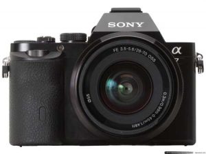 The Sony Alpha 7S.