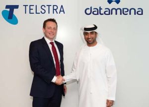 Left to right: Peter Hobbs and Fahad Al Hassawi.