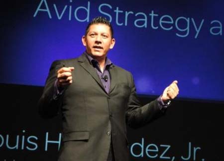 Louis Hernandez, Jr., Chairman, President, and CEO of Avid.