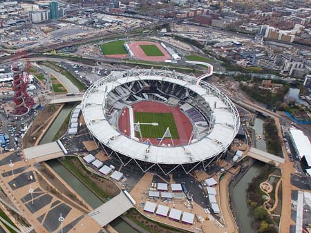 Olympic stadium London 2012.