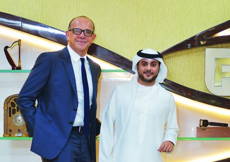 ARN's General Manager Mahmoud Al Rasheed and COO Steve Smith.