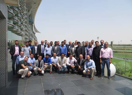 Attendees of the Sennheiser Business Communications Day.