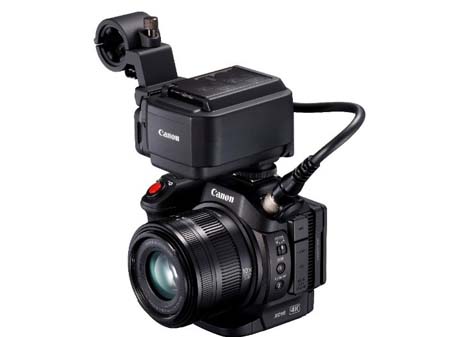 Canon XC15 professional camcorder.