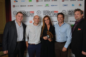 ASBU BroadcastPro ME Award 2012- MENA BROADCAST TRENDSETTER