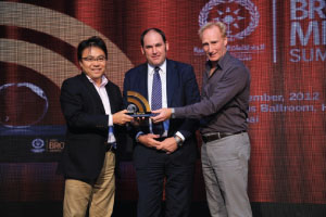 ASBU BroadcastPro ME Award 2012- MOST DYNAMIC  MENA SI IN AFRICA