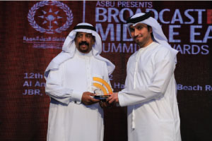ASBU BroadcastPro ME Award 2012- BROADCAST  PERSONALITY  OF  THE  YEAR