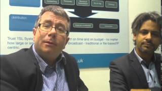 The TSL team talks about two projects they secured from OSN at CABSAT 2015.