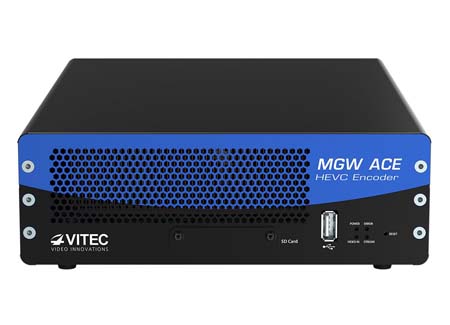 Vitec unveils hardware-based HEVC portable encoder