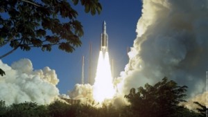 Arianespace launches two geostationary satellites