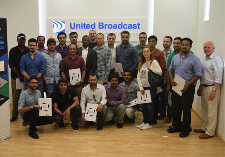 UBMS Training Academy hosts camera support and lighting master class