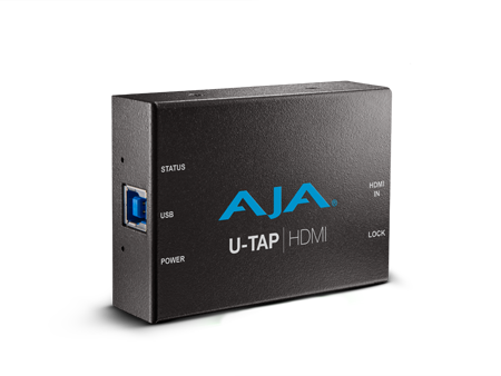 AJA ships U-TAP USB 3.0 ingest devices