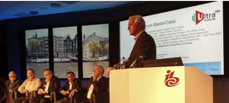 Future of UHD centerstage at IBC forum