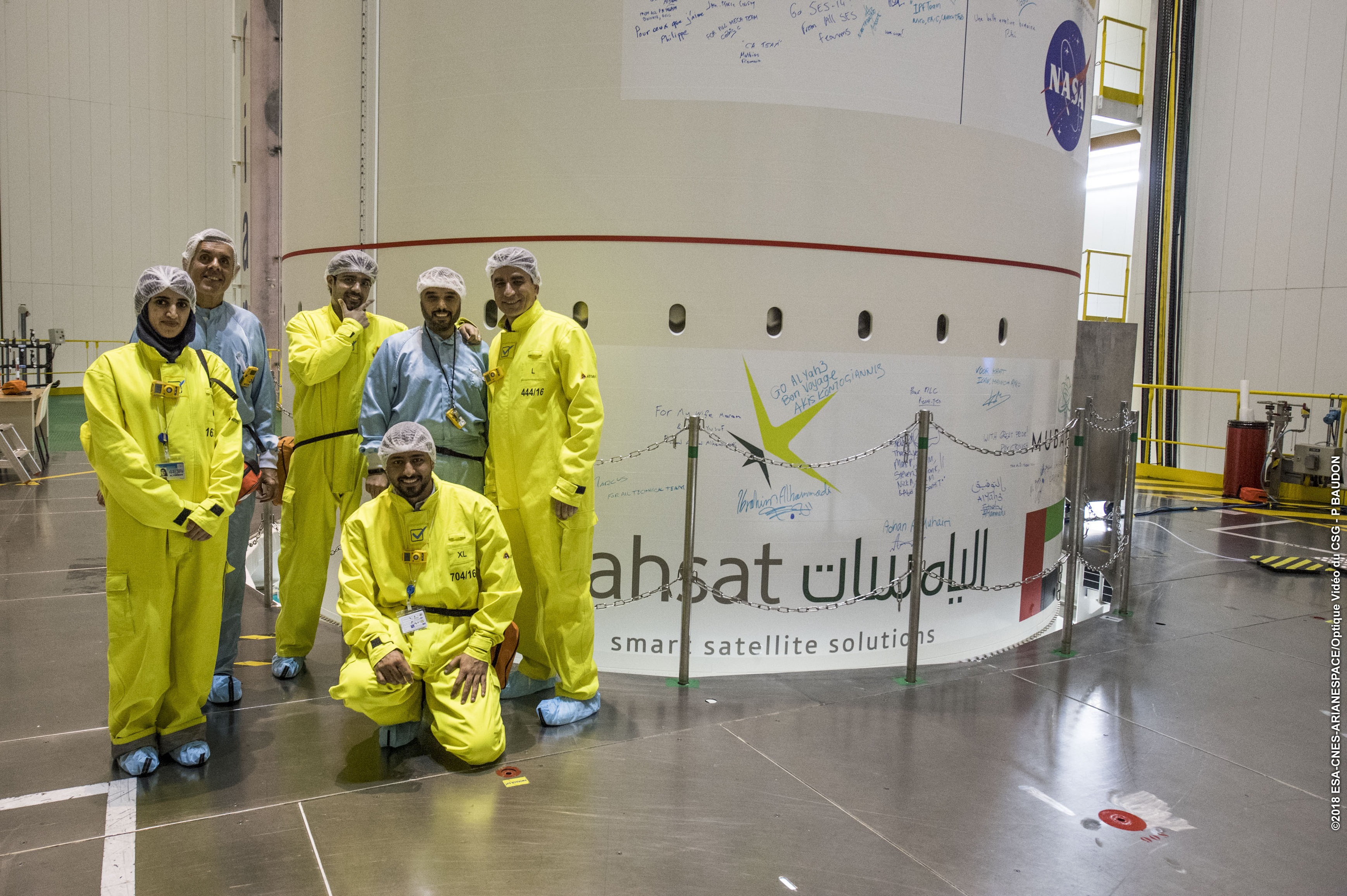 Al Yah 3 signed off for launch
