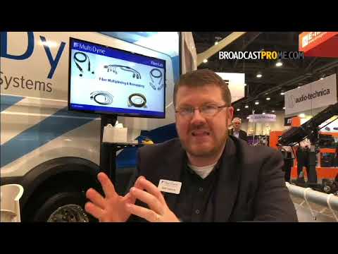 Matt Watkins from MultiDyne on the company’s launches at NAB