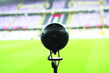 UAE creates history with live VR telecast of football