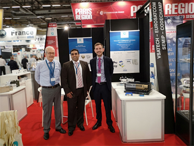 ViaLite exhibits RF over fiber technology at Eurosatory show