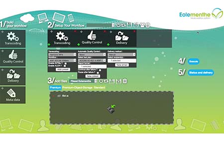 Videomenthe unveils Eolementhe v5.0 , a collaborative media tool box at IBC