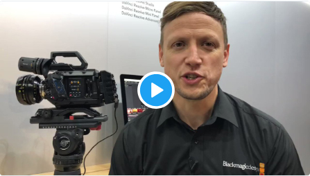 Stuart Ashton, Director of Blackmagic Design EMEA on the launch of RAW at IBC