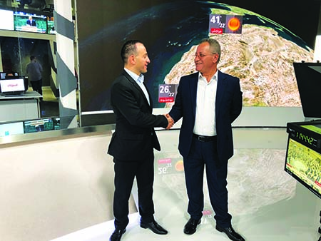 Building Jordan’s Al Mamlaka TV studio