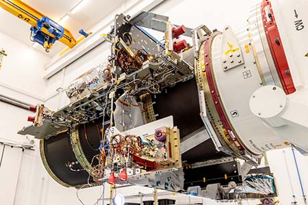 SSTL completes small geostationary platform build for Eutelsat Quantum