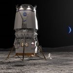 Blue Origin reveals mockup of lunar lander prototype