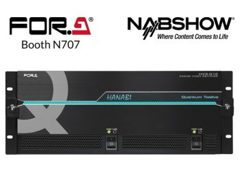 FOR-A to unveil HANABI HVS-Q12 switcher at NAB 2025
