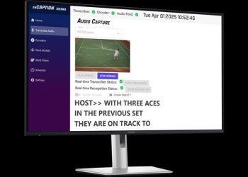 ENCO brings speaker ID and more to captioning systems at NAB