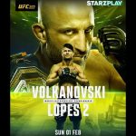 StarzPlay to stream ‘UFC 325: Volkanovski vs. Lopes 2’ live across MENA